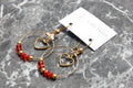 Boucles cœur suspendu